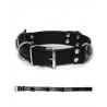 Deluxe Bondage Collar - Black